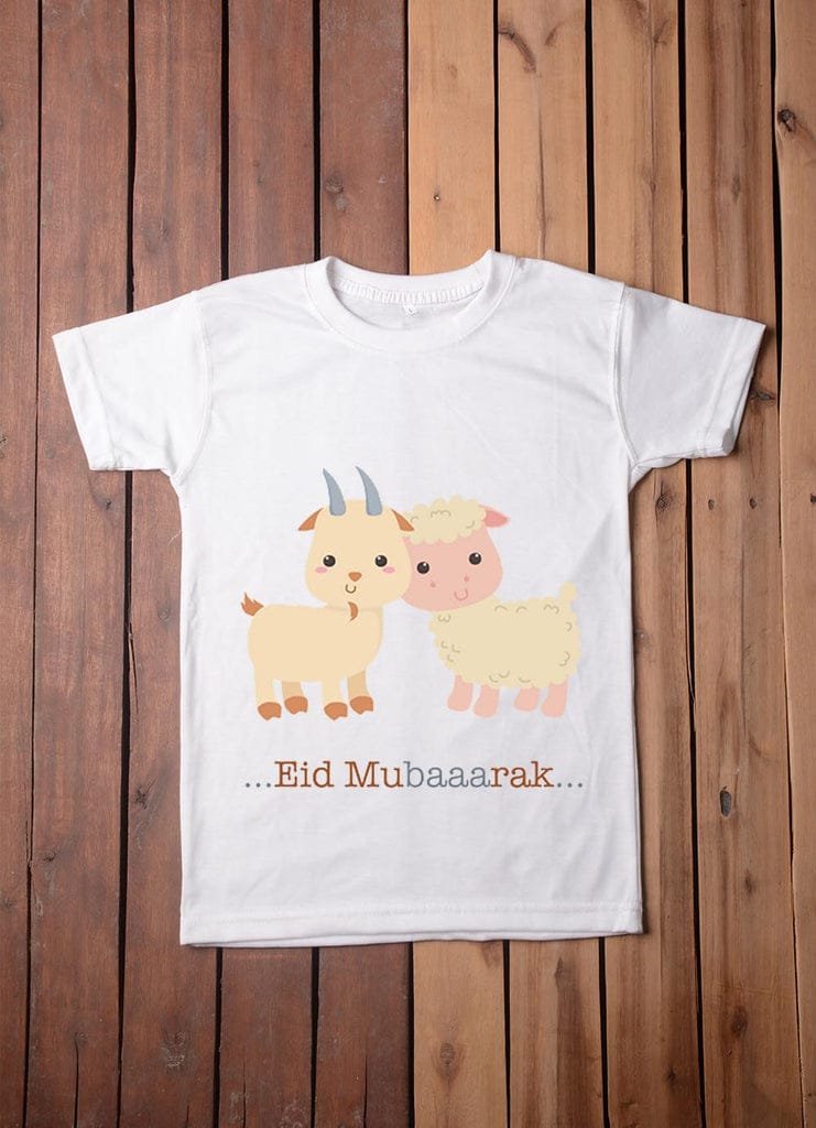Customised Kids White T Shirt